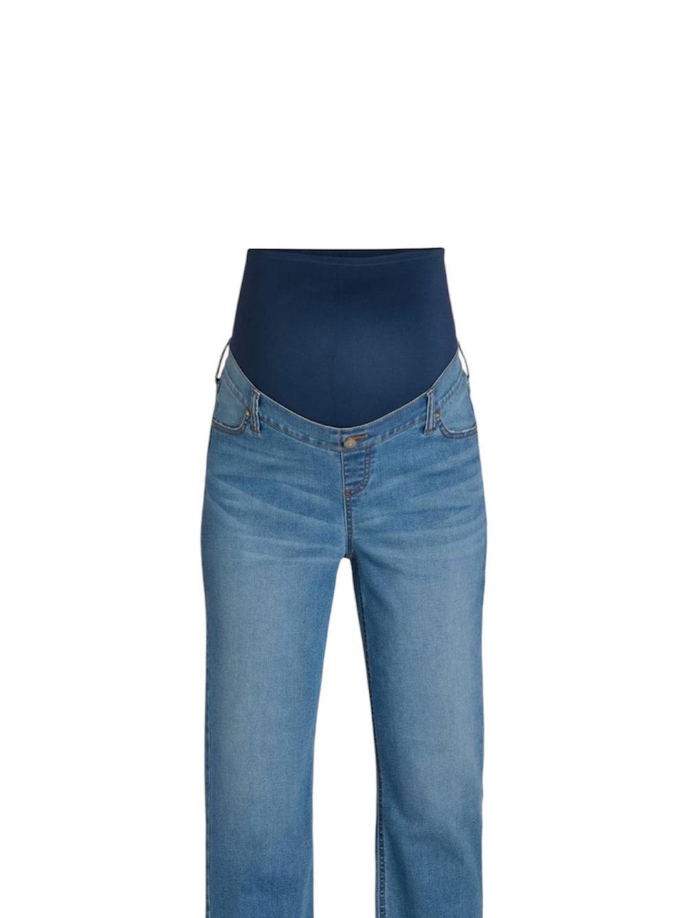Women's Maternity Straight Leg Jeans from Time and Tru